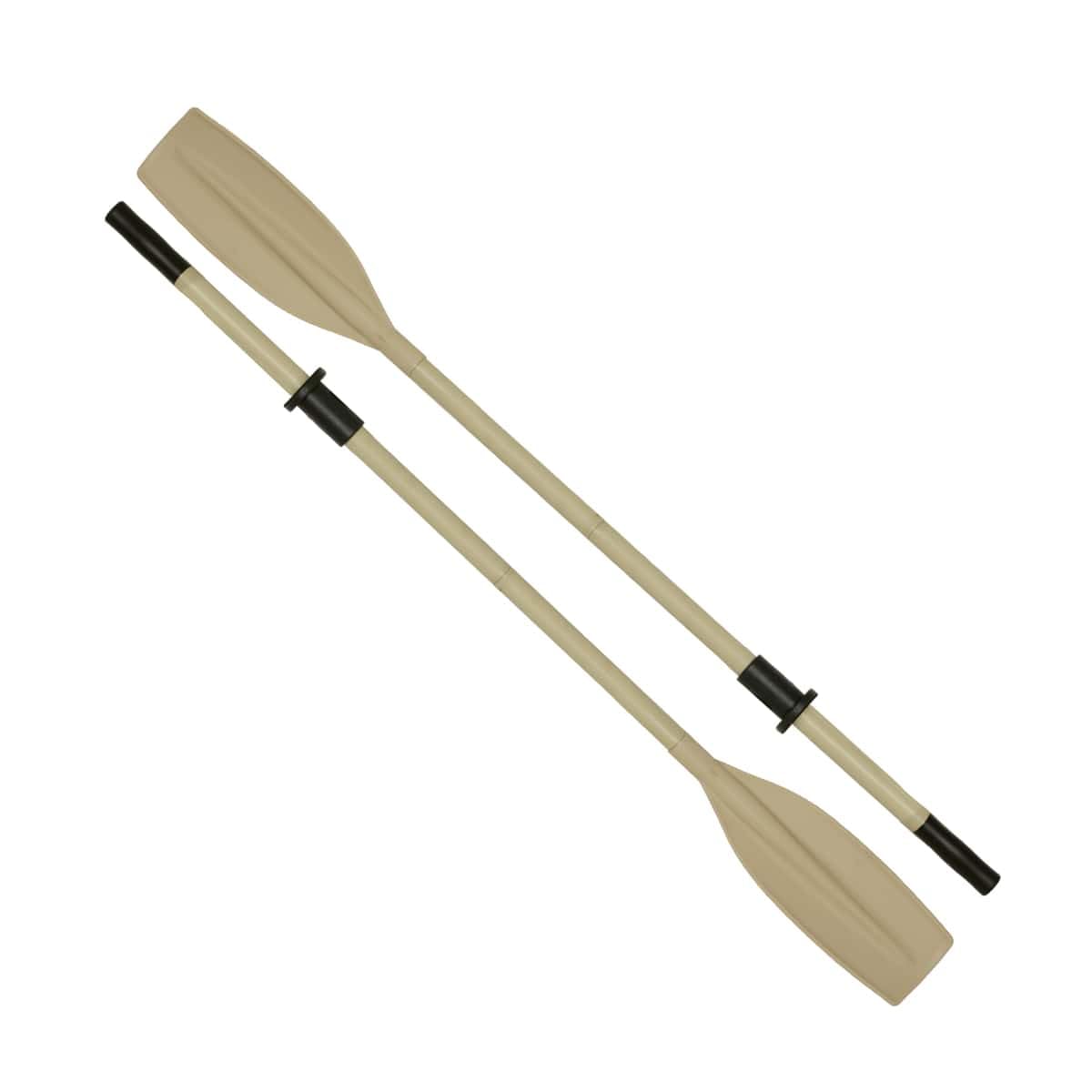 Oceansouth Heavy Duty Aluminum Oars (Split Shaft/Detachable) with Rubber Oar Sleeves - Light Weight