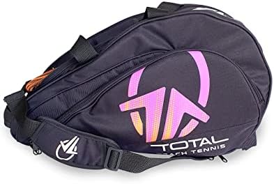 Raqueteira Total Beach Tennis Padel Grande Compartimento Térmico