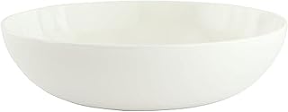 Everyday White by Fitz and Floyd Nevaeh Vegetable Serve Bowl, 9.75 Inch