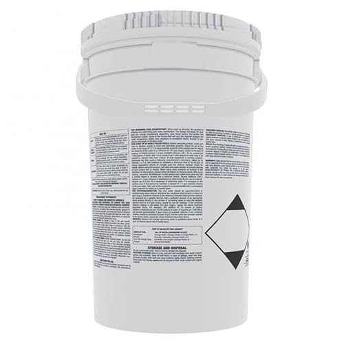 Doheny's 3 Inch Swimming Pool Chlorine Tablets | Pro-Grade Pool Sanitizer | Long Lasting & Slow Dissolving | Individually Wrapped | 99% Active Ingredient, 90% Stabilized Chlorine | 50 Lb Bucket #TOP6