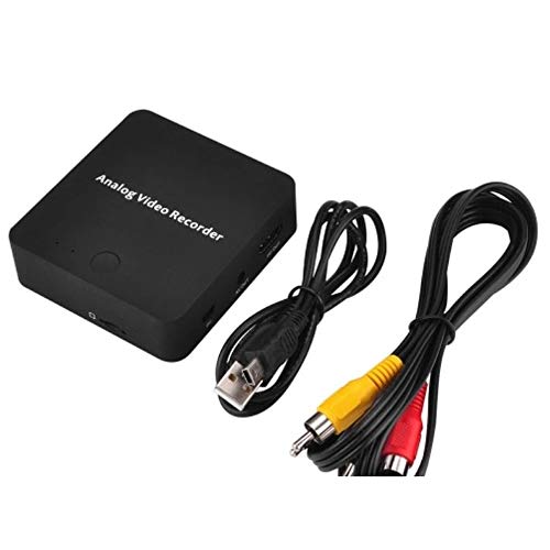 /G Ep272 Grabador de Captura AV Convertidor de Video analógico a Digital Salida AV HD Tarjeta TF Guardar Archivo Plug and Play