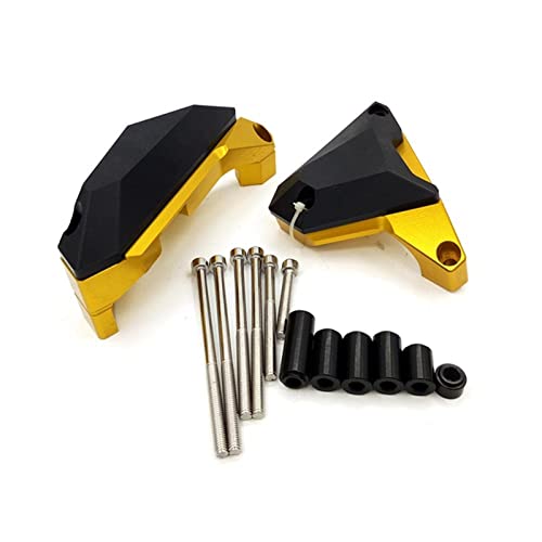 Curseur moteur MT-07 anti-fissure: protège-carter or pour FZ-07 2014-2017