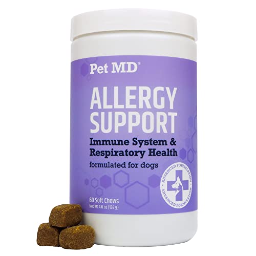 Pet MD Allergy Aid - Puppy & Dog Allergy Chews with Quercetin & P...