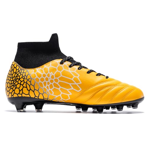 Boys Girls Soccer Cleats Youth Training Football Cleats High-top Soccer Shoes for Little/Big Kid4