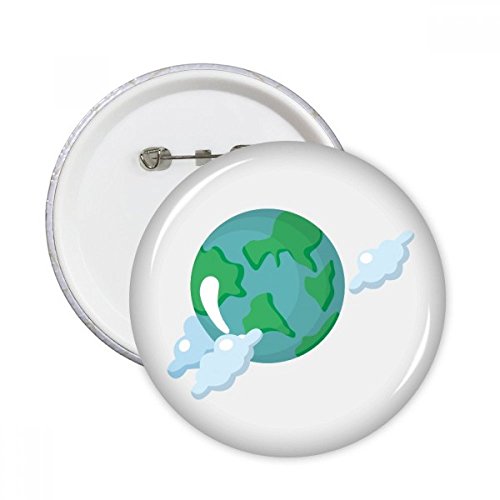 Badge Pins Bouton Alien et Univers DIYthinker XXL pour Décoration Vêtements x5