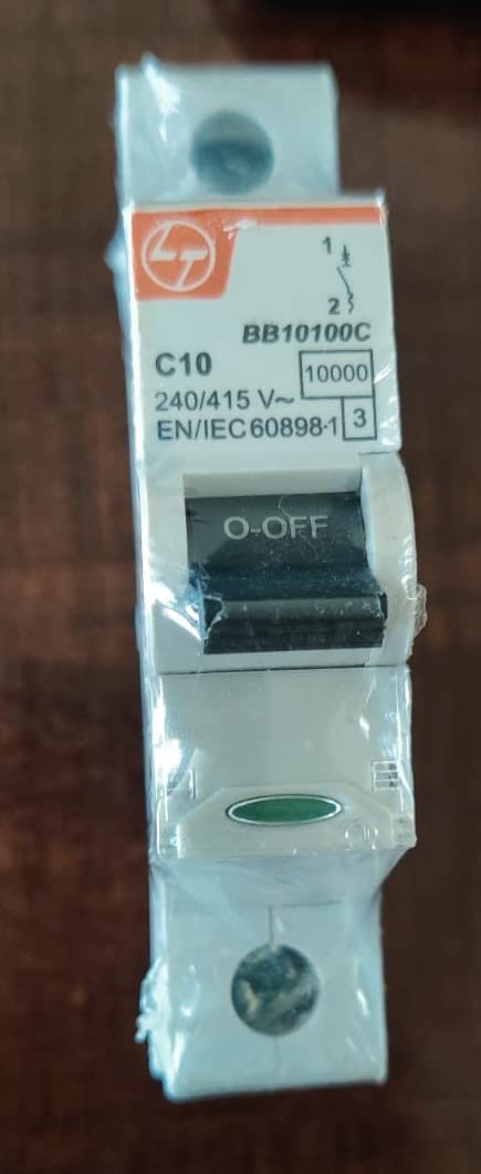 Home PV+ L&T AC MCB 10A SP Exora 10kA ISI Marked