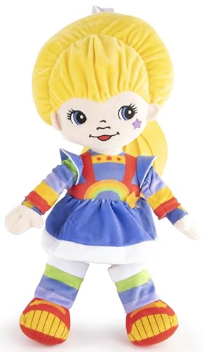 Rainbow Brite Plush Pillow Buddy - Super Soft Stuffed Character Pillow, Polyester Microfiber, 17 Inches