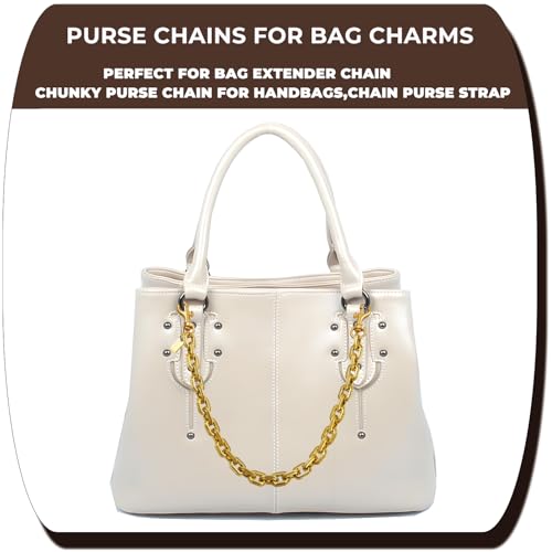 Bag Charms Purse Charm for Handbag Gold Purses Extender Chain -Womens Christmas Stocking Stuffers Gifts - Image 5