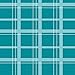 EQ EZ-Care Stable Sheet Plaid 78 Turquoise Plaid