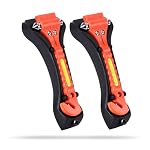 2-Pack Car Safety Hammer Seatbelt Cutter, Auto Emergency Escape Hammer with Window Glass Breaker and Seat Belt Cutter, Escape Tool for Car Accidents - Image 7