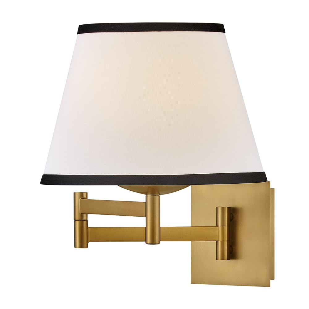 Hinkley Sonia Medium Task Light Sconce, Lacquered Brass