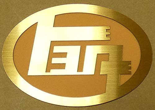 トヨタエンブレム 120×83mm 3 75301-12500 (75301)EMBLEM SUB