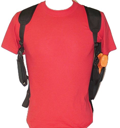 Federal Shoulder Holster for Sig Sauer P220 & P226 Double Magazine Pouch Vertical Carry (Right) - Federal