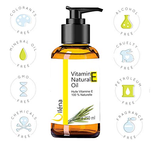 Olio di vitamina e (tocoferolo) 100% naturale