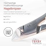 Nożyce do paznokci z systemem Soft Grip 12 cm nierdzewna stal szlachetna z podwójną sprężyną