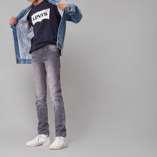 Levi's Boys' Big 510 Super Skinny Fit Jeans, Aura Orange, 163