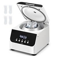 Amazon | Huanyu 遠心分離機 卓上遠心機 100ml*4 試料分離 0-4000rpm