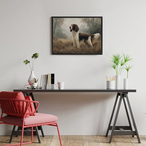 Rompecabezas de 500 piezas de perro Springer Spaniel para decorar tu salón 6