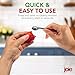 Joie Strawberry Huller, Remove Stems with Precision and Ease, Ergonomic Handle, Efficient Kitchen Gadget, Stainless Steel, BPA-Free, Dishwasher Safe