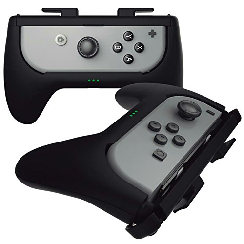 Sliq Gaming Con Charge Grip (Black) - Controller Grip + Built-In Battery Pack - Adds Up To 5 Hours Of Battery Life While You Play