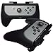 Sliq Gaming Nintendo Switch Joy Con Charge Grip (Black) - Controller Grip + Built-In Battery Pack - Adds Up To 5 Hours Of Battery Life While You Play