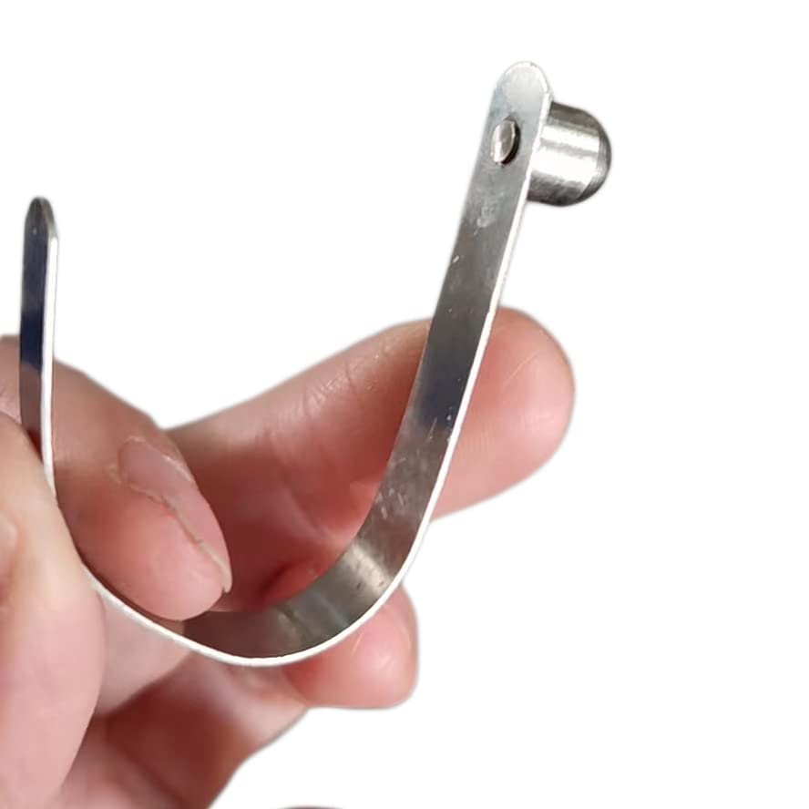 Teaaha 10 Stücke Kajakpaddel Push Snap Clips, Edelstah Druckknopf Clip