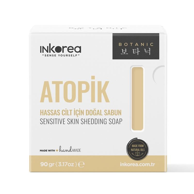İnkorea Atopik Hassas ve Kuru Ciltler İçin Nemlendirici Sabun/Gentle Moisturizing Soap for Sensitive & Dry Skin