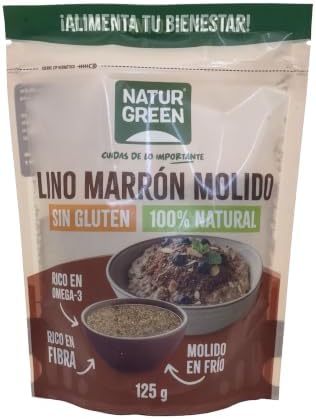 NaturGreen Ground Brown Flax Seeds 125g