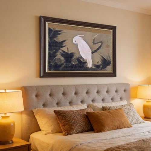 Impression sur toile Cacatoès blanc pour rompre la monotonie de vos murs blancs - 4