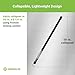 Greenlee FP24 Collapsible 24' Cable Pulling and Reaching Fish Pole, Far-Reaching Wire Pulling Tool for Pushing/Pulling Cables