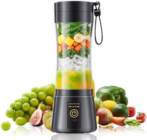Cordless Portable Personal Size Blender - USB Rechargeable Blende...