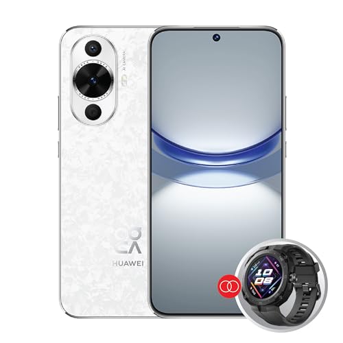 Teléfonos Celulares, Wireless HUAWEI Nova 12s, 8+256, Cámara Selfie de 60 MP con Ultra Gran Angular, Supercharge Turbo de 66W, Blanco + Regalo Watch GT Cyber