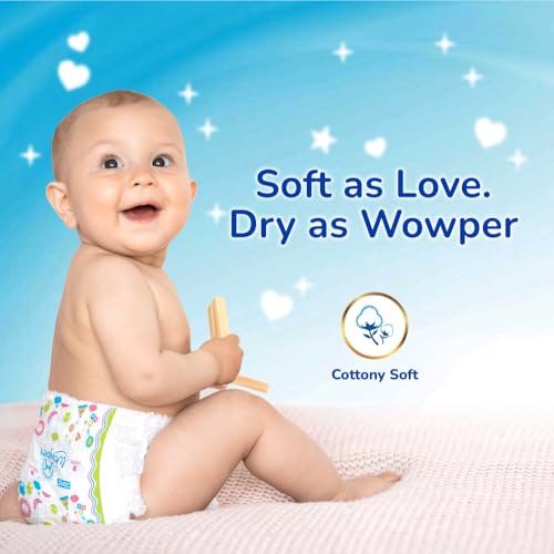 Image of Wowper Baby Diaper Pants | 234 Small Size | Wetness Indicator | Anti Rash |up to 12 hrs Absorption | 4-8 Kg | Super Soft Diapers