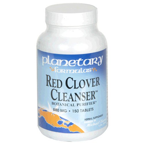 Planetary Formulas Red Clover Cleanser, 880 mg, Tablets, 150 tablets (Pack of 2)