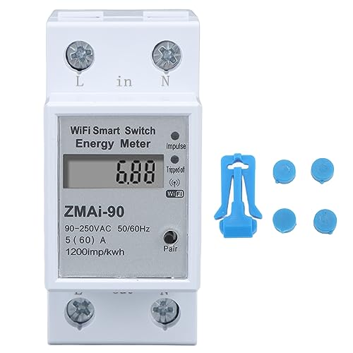 Smart Energy Meter, Single Phase Power Monitor APP Remote Control