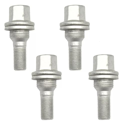 Pernos rueda agarre firme contra vibraciones kit 17mm para Peugeot 206 y 207