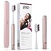 Pop Sonic Go Plus Travel Electric Toothbrush (Rose Gold) | 2 Speeds w/ 18000-24000 Vibrations Per Minute - The Ultimate Set | 8+ Colors to Choose from