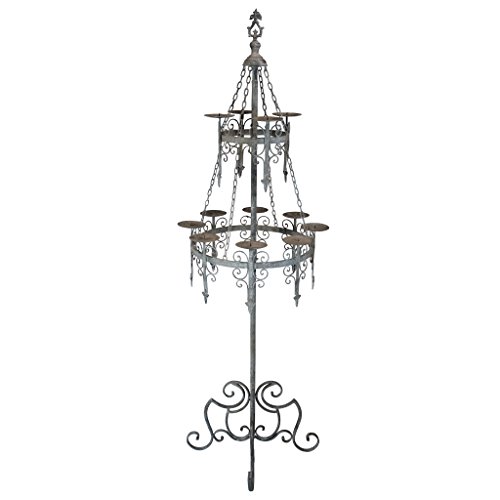 Design Toscano Malbark Castle Gothic Floor Candelabra 63 Inch