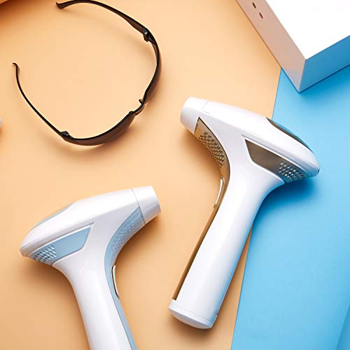 COSBEAUTY IPL Hair Removal for Women Men, Face&Body painless Hair Removal Home Use Device, FDA cleared(Gold)