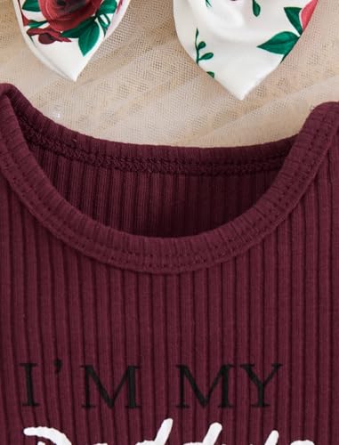 Newborn Girl Clothes Ruffled Sleeveless Romper Top Cute Floral Shorts with Headband Baby Girl Summer Clothes4