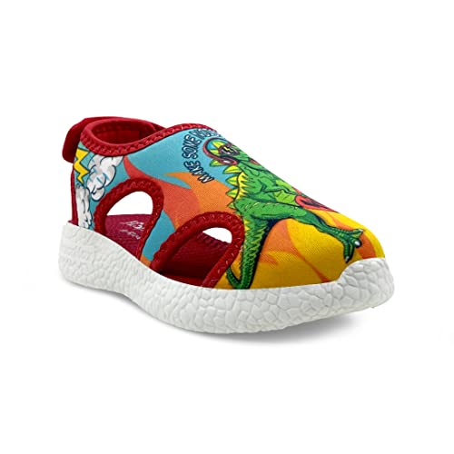 Image of KazarMax Kids Boys and Girls Lightweight | Comfort | Easy Slip-On | Breathable | Printed Sandal