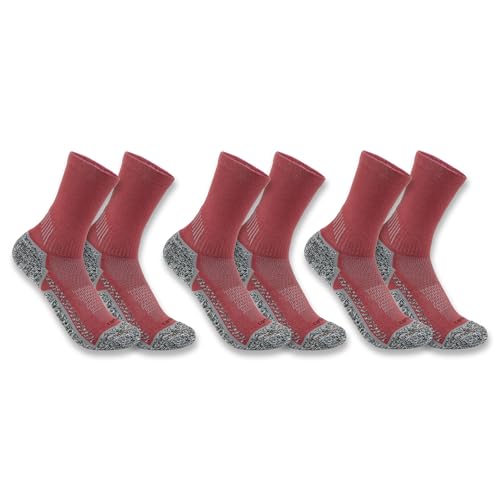 Image of Carhartt Women's Force Midweight Crew Sock 3 Pack
