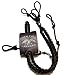 Duck Commander Braided Lanyard with Removable Clip , Black
