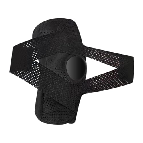 Milageto Rodillera Deportiva con Cinta Ajustable Almohadilla Protectora para Y Banda Transpirable de Poliéster Diseño Ergonómico para Protección del Me, XL