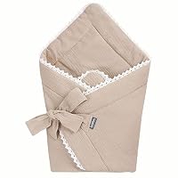 Nid D'Ange Bébé Réversible Minky Bellochi - Couverture Enveloppante Hypoallergénique