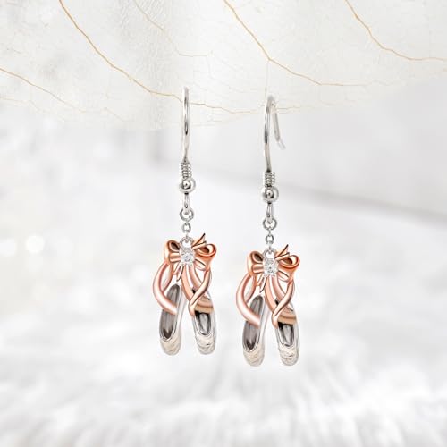 CHIC & ARTSY Celtic Earrings 925 Sterling Silver Good Luck Celtic Knot Drop Dangle Earrings Irish Fine Jewelry For Women3
