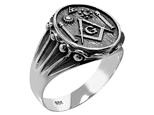 Bijoux à la main franc-maçon la bague maçonnique idéale à offrir pour une initiation
