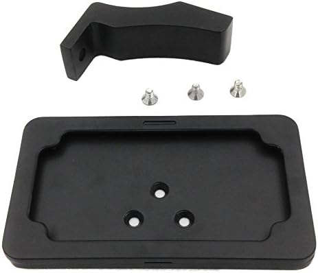 HONGK- Black Side Mounted Led License Plate Bracket Compatible with Cbr600 900 929 954 1100 [B01C0SRK98]