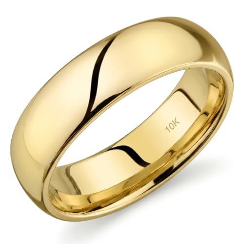 Image of 10k Light Comfort Fit Wedding Band