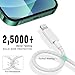 For iPhone 14 13 12 Fast Charger Cable and Plug, 20W iPhone Charger Fast Charge with 2M Nylon USB C to Lightning Cable for iPhone 14 13 12 11 Pro Max/Mini/XS/XR/X/SE/8, iPhone Cable Fast Charging